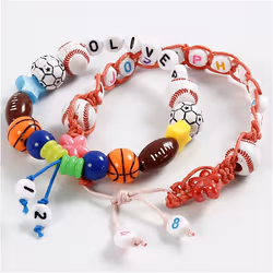 Creativ Company 689840 perle Mélange de perles Plastique Multicolore 55 pièce(s)