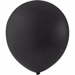 Creativ Company 592002, Ballon-jouet, Caoutchouc, Noir, Rond, 8 an(s), 230 mm