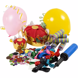 Creativ Company 59205, Kit de décoration de fête, Multicolore, Monochromatique, Carnaval, UKCA, CE, Petites pièces. Risque d' ...