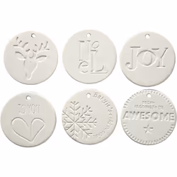 Creativ Company 504940, Blanc, 6 pièce(s), 70 mm, 6 mm, 70 mm