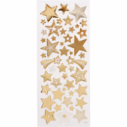 Creativ Company 29152, Or, Ampoule, 100 mm, 240 mm, 52 pièce(s), 1 feuilles