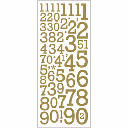 Creativ Company 29155, Or, Blanc, 100 mm, 240 mm, 1 feuilles