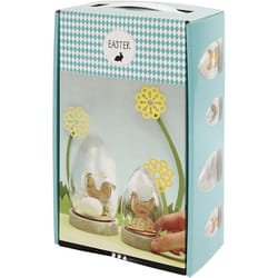 Creativ Company 52188 statue et figurine décorative Transparent Plastique, Bois