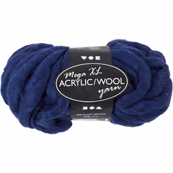 Creativ Company 42165, Trapu, Bleu, Acrylique/Laine, 15 m, 30 °C, 300 g