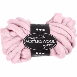 Creativ Company 42169, Trapu, Rose, Acrylique/Laine, 15 m, 30 °C, 300 g