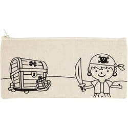 Creativ Company 499661 trousse à crayons Coton Naturel