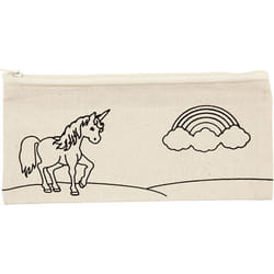 Creativ Company 499662 trousse à crayons Coton Naturel