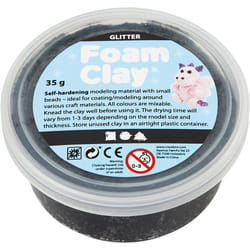 Creativ Company Foam Clay Pâte à modeler 35 g Noir 1 pièce(s)