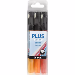 Creativ Company 39894 marqueur 3 pièce(s) Orange, Rouge, Jaune