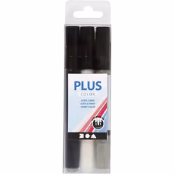 Creativ Company 39898 marqueur 3 pièce(s) Noir, Gris, Blanc