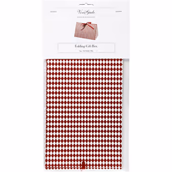 Creativ Company 26299 Emballage Emballage cadeau Rouge, Blanc 3 pièce(s)