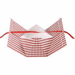 Creativ Company 26299 Emballage Emballage cadeau Rouge, Blanc 3 pièce(s)