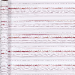 Creativ Company 190440, Papier cadeau, Rouge, Blanc, Motif, Papier, 4 m, 70 cm