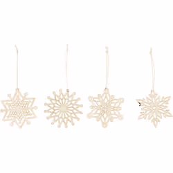 Creativ Company Décorations, d: 7 cm, ép. 0,3 mm, triplex, 8pièces