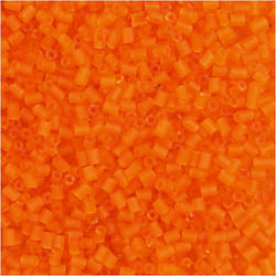 Creativ Company 687860 perle Perle droite Verre Orange, Translucide