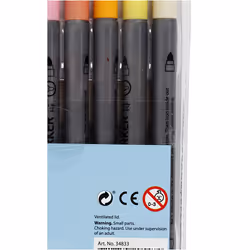 Creativ Company 34833 marqueur indélébile Pointe fine/ogive Multicolore 20 pièce(s)