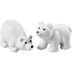 Creativ Company 69837 statue et figurine décorative Noir, Blanc Résine