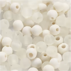 Creativ Company 69588 perle Perle ronde Plastique Crème 150 pièce(s)