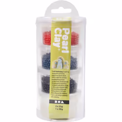Creativ Company 78727 perle Perle ronde Plastique Noir, Rouge, Blanc