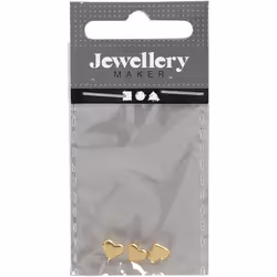 Creativ Company 69092 perle Perle en forme de cœur Métal Or 3 pièce(s)