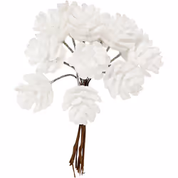 Creativ Company 504423, Blanc, mousse, Noël, 12 pièce(s), 20 mm