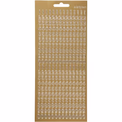 Creativ Company 170220, Or, 100 mm, 230 mm, 1 feuilles, Acide