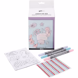 Creativ Company 100764, Kit de loisirs créatifs pour enfants, Multicolore, Blanc