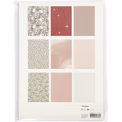 Creativ Company 22535 papier créatif papier d'art 24 feuilles