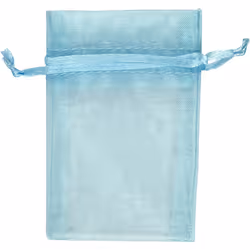Creativ Company 4743908, Sac emballage cadeau, Bleu, Monochromatique, 70 mm, 100 mm, 1 pièce(s)