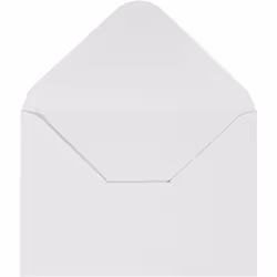 Creativ Company 217011, C6 (114 x 162 mm), Blanc, 160 mm, 115 mm, 110 g, 10 pièce(s)