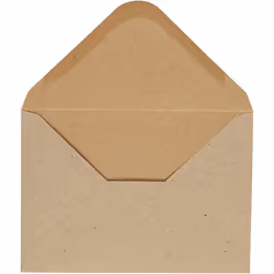 Creativ Company 217016, C6 (114 x 162 mm), Beige, 160 mm, 115 mm, 110 g, 10 pièce(s)