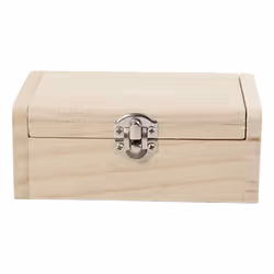 Creativ Company 57956, Boîte à bijoux, Bois, Bois, 75 mm, 115 mm, 45 mm