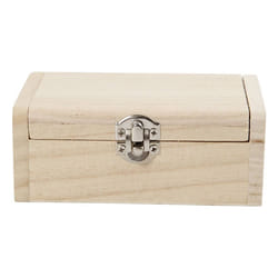 Creativ Company 57956 coffret à bijoux, pochette et boîte de rangement Boîte à bijoux Bois