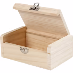 Creativ Company 57956 coffret à bijoux, pochette et boîte de rangement Boîte à bijoux Bois