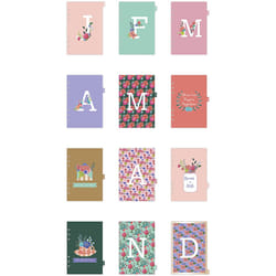 Creativ Company 192656 intercalaire Carton Multicolore 12 pièce(s)