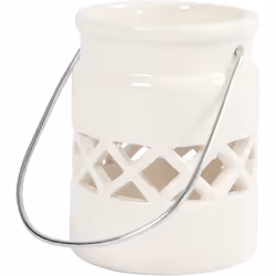 Creativ Company 555190, Vase rond, Porcelaine, Blanc, Intérieure, 80 mm, 62 mm