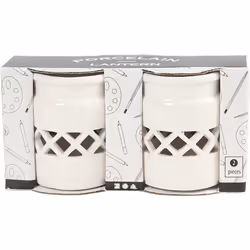 Creativ Company 555190 vase Vase rond Porcelaine Blanc