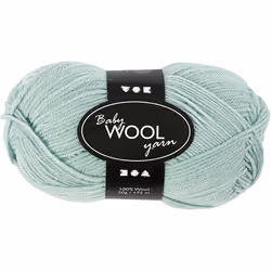 Creativ Company 41352, Bébé, Vert, Laine, 172 m, 50 g