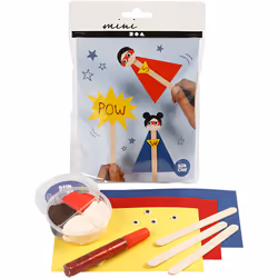 Creativ Company 977220, Kit de loisirs créatifs pour enfants, Carton, Argile, Multicolore