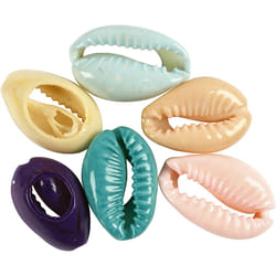 Creativ Company 61018 perle Beige, Bleu, Rose, Turquoise, Violet 6 pièce(s)