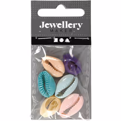 Creativ Company 61018 perle Beige, Bleu, Rose, Turquoise, Violet 6 pièce(s)