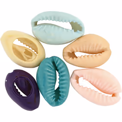 Creativ Company 61018 perle Beige, Bleu, Rose, Turquoise, Violet 6 pièce(s)