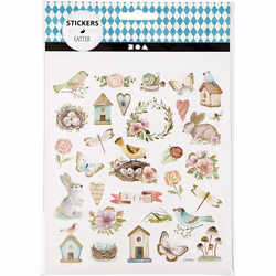 Creativ Company 29066 autocollant décoratif Feuille, Papier Multicolore 34 pièce(s)