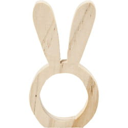 Creativ Company 56909 Rond de serviette Bois 2