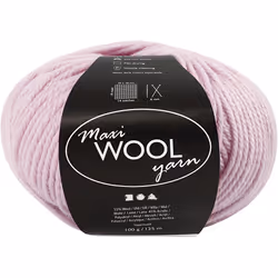 Creativ Company 447404, Rose, Polyacrylique/Laine, 125 m, 30 °C, 100 g
