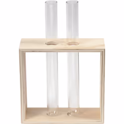 Creativ Company 57962 portant pour tube à essai Porte-tubes à essai Bois 1 pièce(s)