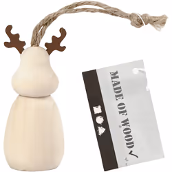 Creativ Company 58059 décoration de Noël Boules de décoration de noël Bois Beige 1 pièce(s)