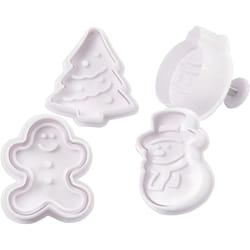 Creativ Company 782870 moule pour cookies Blanc