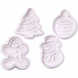 Creativ Company 782870 moule pour cookies Blanc