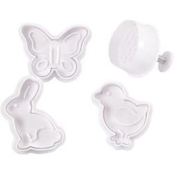 Creativ Company 782872 moule pour cookies Blanc